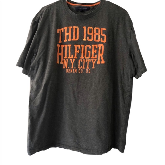 Tommy Hilfiger gray men’s t-shirt Sz XL - Picture 1 of 6